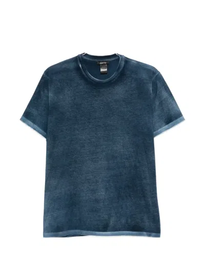 Avant Toi Short-sleeve T-shirt In Blue