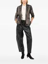 Avant Toi Single-breasted Blazer In Brown