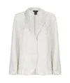 Avant Toi Line Blazer In White