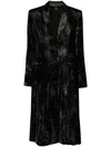 Avant Toi Single-breasted Coat In Black