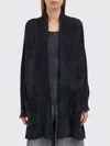Avant Toi Cashmere And Silk Gauze Cardigan In Black