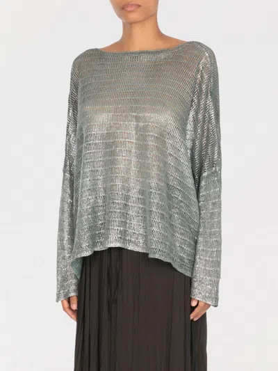 AVANT TOI SWEATER AVANT TOI WOMAN COLOR BLUE,H01309009