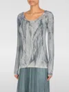Avant Toi Blue Silk Blend Sweater