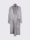 Avant Toi Metallic-threaded Cardi-coat In Multi