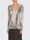 Avant Toi Grey Silk Blend Sweater