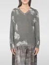 Avant Toi V-neck Cashmere Sweater In Gray