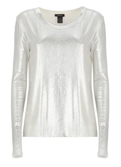 AVANT TOI AVANT TOI SWEATER WITH LUREX DETAILS