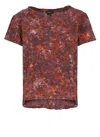 Avant Toi Purple Cotton Knit Top