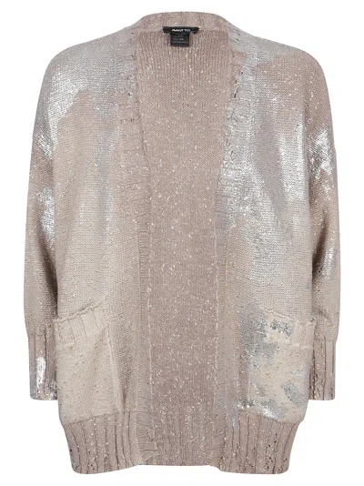 Avant Toi Sweaters Beige In Noce Moscata
