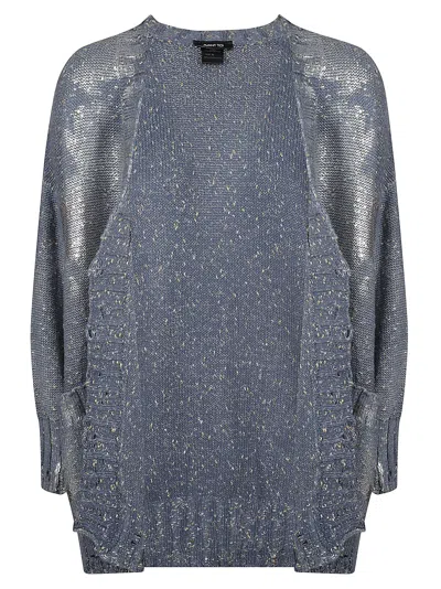 Avant Toi Sweaters Clear Blue In Titanium