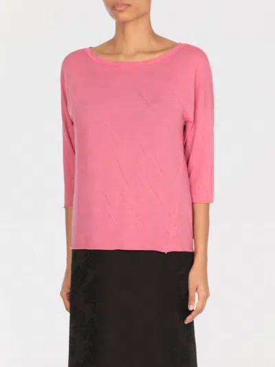 AVANT TOI T-SHIRT AVANT TOI WOMAN COLOR FUCHSIA,H01310007