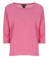 Avant Toi Fuchsia Cotton T-shirt