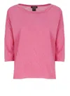 Avant Toi Fuchsia Cotton T-shirt