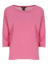 Avant Toi Fuchsia Cotton T-shirt In Pink