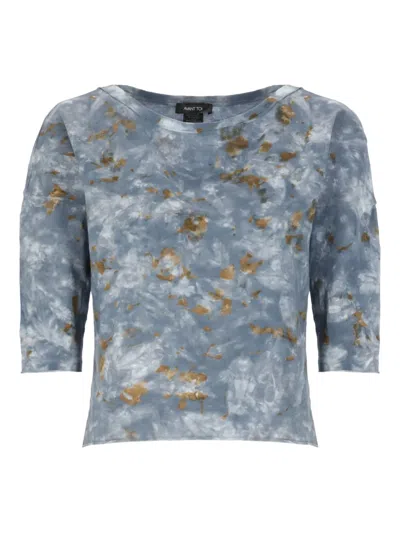 AVANT TOI THREE-QUARTER SLEEVE TOP
