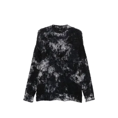 Avant Toi Long-sleeved Sweater In Black