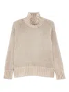 Avant Toi Cashmere Turtle-neck Jumper In Neutral