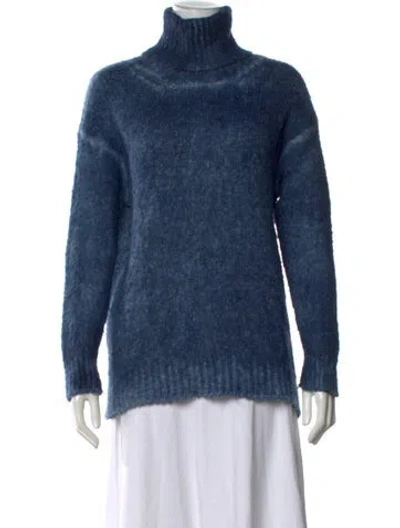 Pre-owned Avant Toi Turtleneck Sweater In Blue