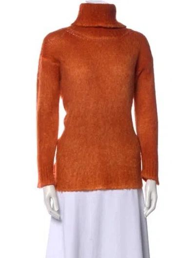 Pre-owned Avant Toi Turtleneck Sweater In Orange