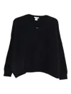 Avant Toi V-neck Sweater In Blue