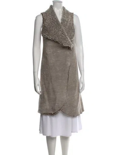 Pre-owned Avant Toi Vest In Gray