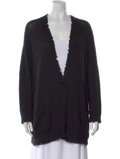 Pre-owned Avant Toi V-neck Sweater In Black