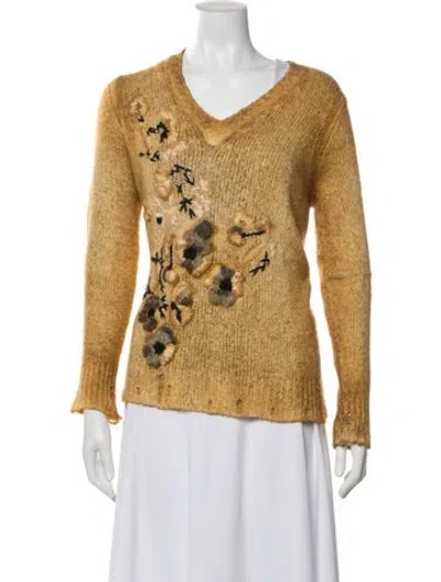 Pre-owned Avant Toi V-neck Sweater In Multi