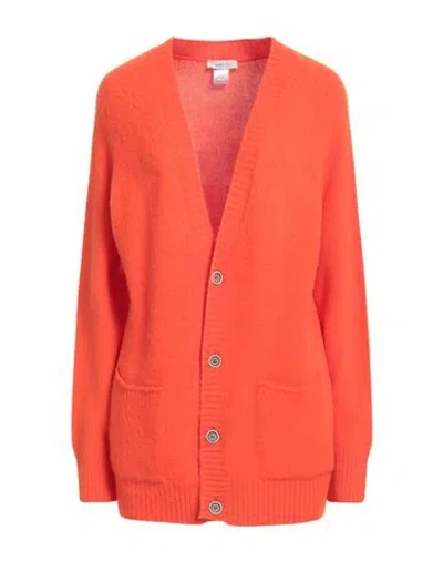 Avant Toi Woman Cardigan Orange Size Xxl Cashmere