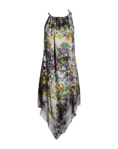 Avant Toi Woman Midi Dress Grey Size S Cashmere, Silk