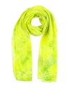 Avant Toi Woman Scarf Lime Green Size - Virgin Wool In Green