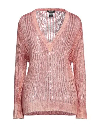 Avant Toi Woman Sweater Antique Rose Size Xs Cashmere, Silk In Pink