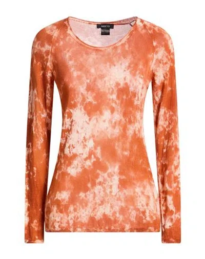 Avant Toi Woman Sweater Rust Size Xl Cashmere, Silk In Pink