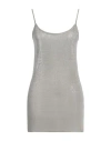 Avant Toi Woman Top Sage Green Size Xl Modal, Silk, Lycra In Metallic