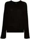 Avant Toi Crew-neck Sweater In Violet
