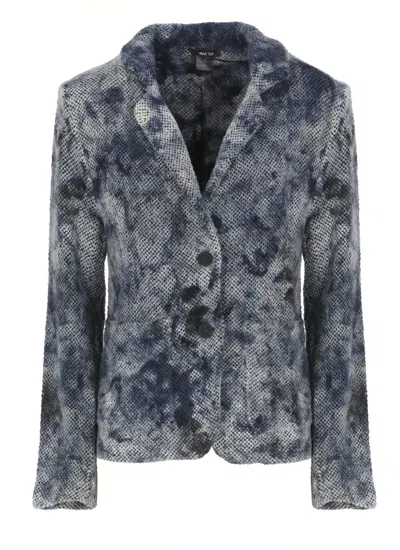 Avant Toi Wool And Cashmere Blazer In Blue