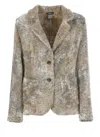 Avant Toi Wool And Cashmere Blazer In Gray