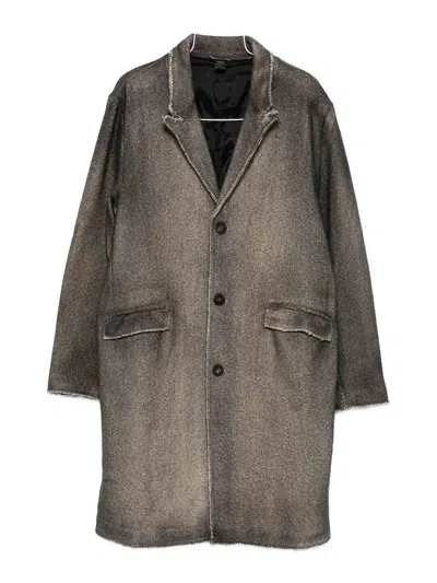 AVANT TOI WOOL SINGLE-BREASTED COAT