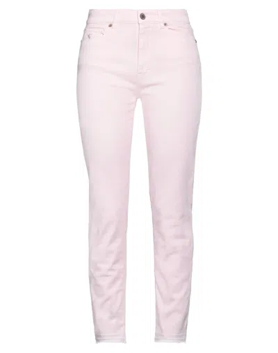 Avantgar Denim By European Culture Pants In Pink