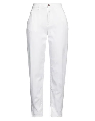 Avantgar Denim By European Culture Pants In White