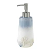 Avanti Abstract Coastal Soap Dispenser In Blue