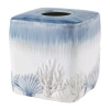 Avanti Abstract Coastal Tissue Box Cover In Blue