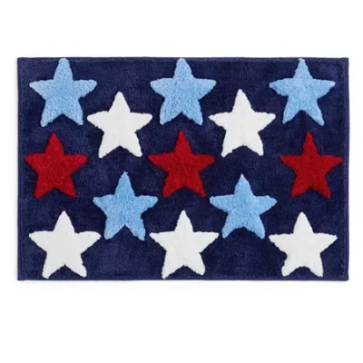 Avanti Americana Star Bath Rug In Blue