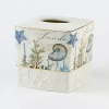 Avanti Antigua Tissue Box Cover In White