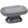Avanti Avanit Braided Medallion Soap Dish In Gray