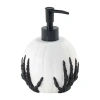Avanti Black Hands Halloween Lotion Pump In White