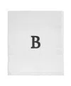Avanti Block Monogram Initial Cotton Bath Towel, 27" X 50"