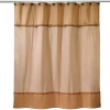 Avanti Braided Medallion Shower Curtain In Yellow