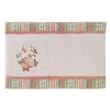 Avanti Butterfly Garden Bath Rug In White
