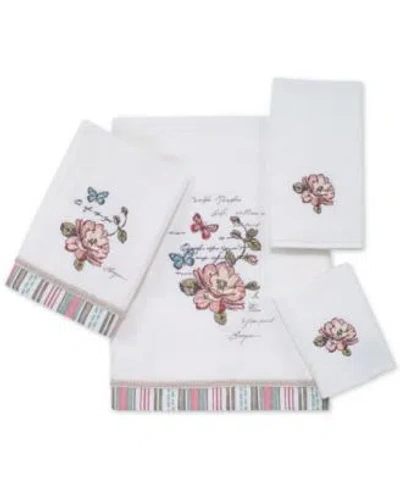 Avanti Butterfly Garden Cotton Bath Towels