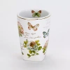 Avanti Butterfly Garden Tumbler In White
